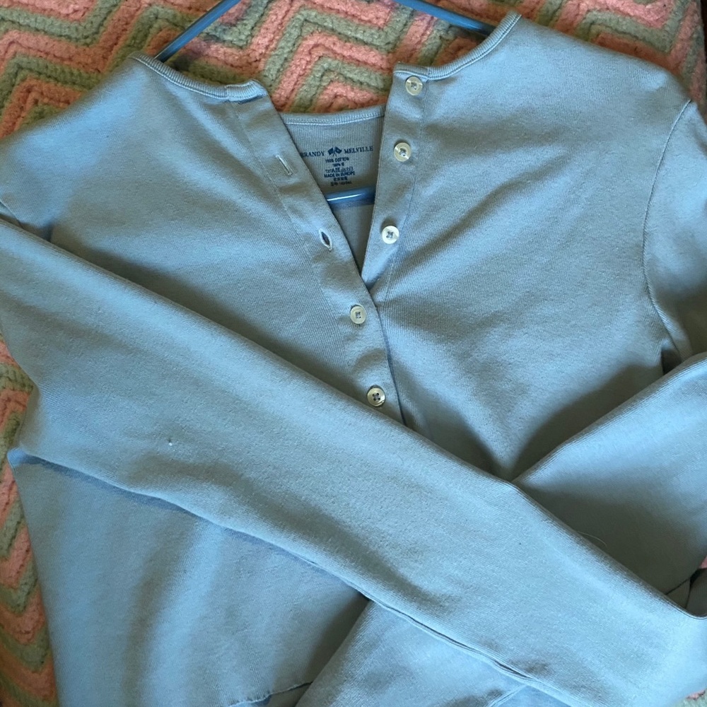 Brandy Melville Veronica top blue